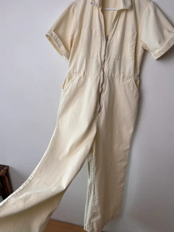 🌼 ASOS Design kombinezon masełkowy 100% bawełna r.42 🌼