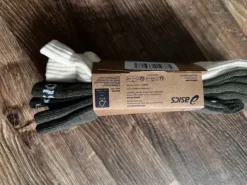 3 pack Piękne grube bawełniane długie skarpety Asics 43 - 46