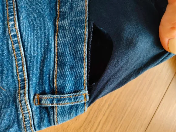 2 pary spodenki szorty dżinsowe ciążowe krótkie na lato jeans denim