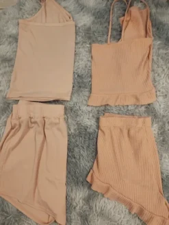 2 set shorts topp pyjamas nytt