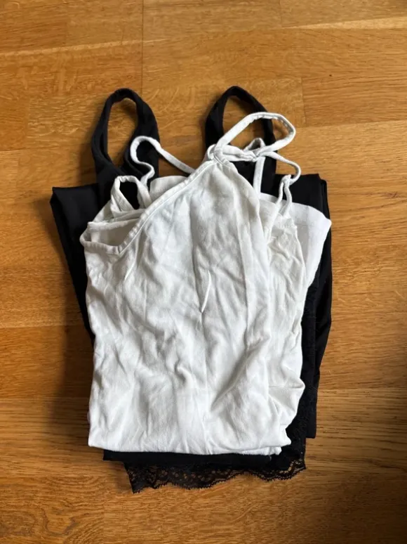 3 toppe og 1 indershorts