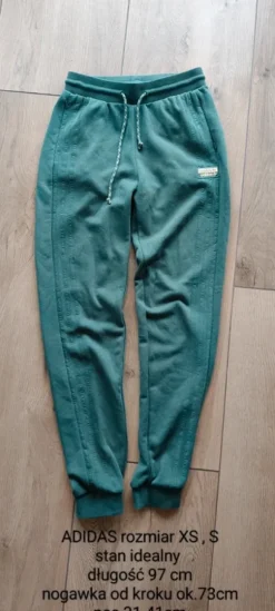 Adidas xs S joggersy spodnie dresowe dresy miękkie bawełna