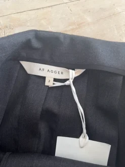 Af Agger fine wool pleated skirt