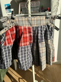 Alternative tartan skirt