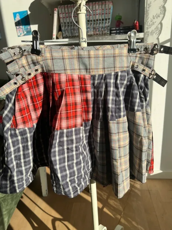Alternative tartan skirt