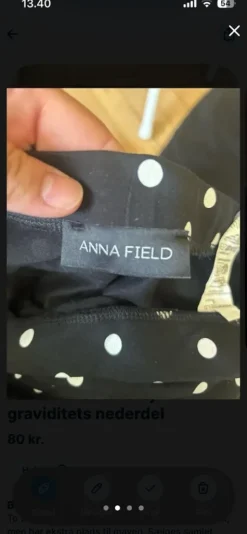Anna Field graviditets nederdel