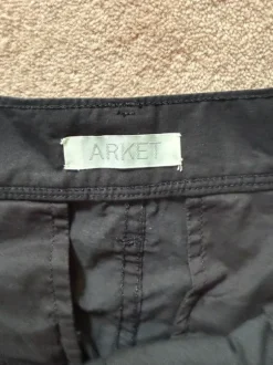 Arket Barrel leg trousers