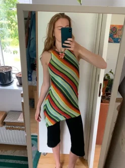 Asymmetrisk kjole