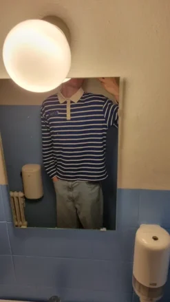 Attode Polo shirt i blå
