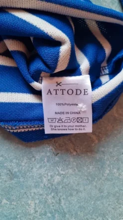 Attode Polo shirt i blå