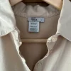 Beige skjorte-bluse