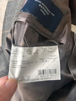 Belvest x Burberry jacket in pure cashmere