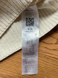 Beżowy sweterek Armani exchange