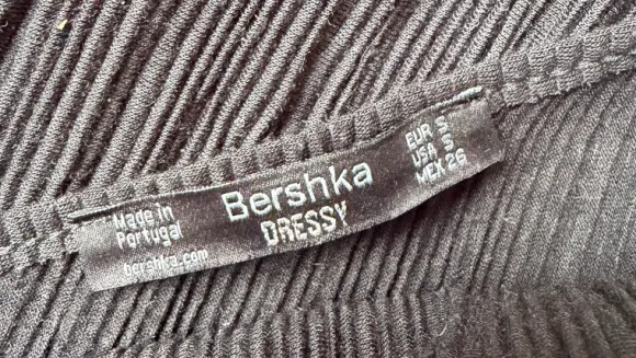 Bershka Dressy topp svart