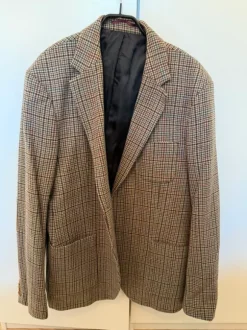 Bertoni blazer twill style - cashmere wool