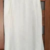 Biała, artystyczna , lniana spódnica maxi. Skirt linen. Maxi. Long.