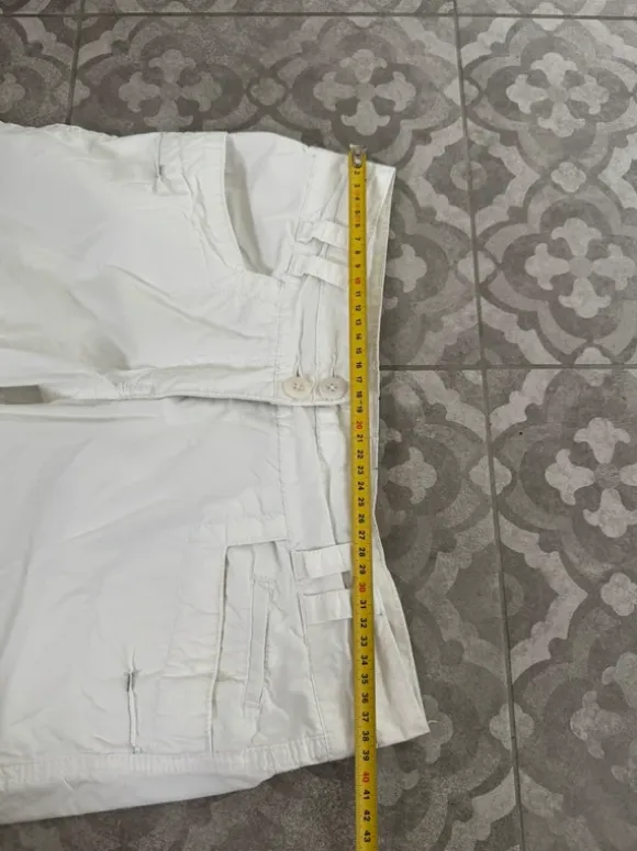 białe jorts capri cargo pants shorts szorty spodenki rybaczki japan style vintage 90s szare retro