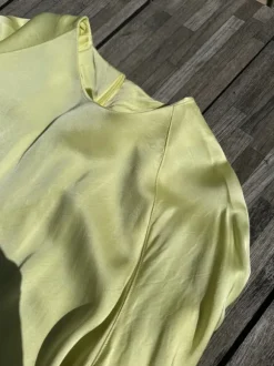 Birgitte Herskind, skjortebluse lysegul str m