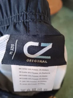 Blå badeshorts