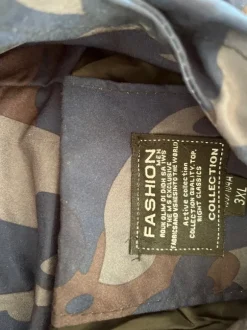 Blå Camo jakke