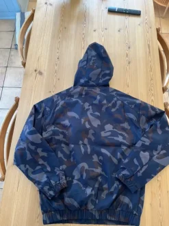 Blå Camo jakke