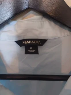 Blå gravidblus (mammablus)
