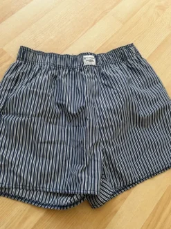 Blå/ hvid hygge shorts