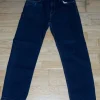 Blå jeans i straight fit