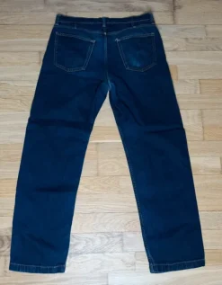 Blå jeans i straight fit