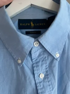 Blå Ralph lauren skjorta