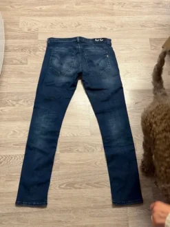 Blåa dondup jeans