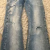 Blåa jeans