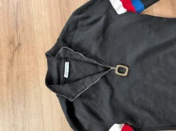 Black knit zip-up JW Anderson