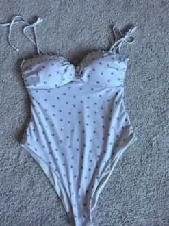 Blommig baddräkt H&M