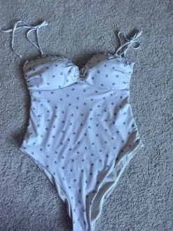 Blommig baddräkt H&M