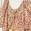 Blommig blus