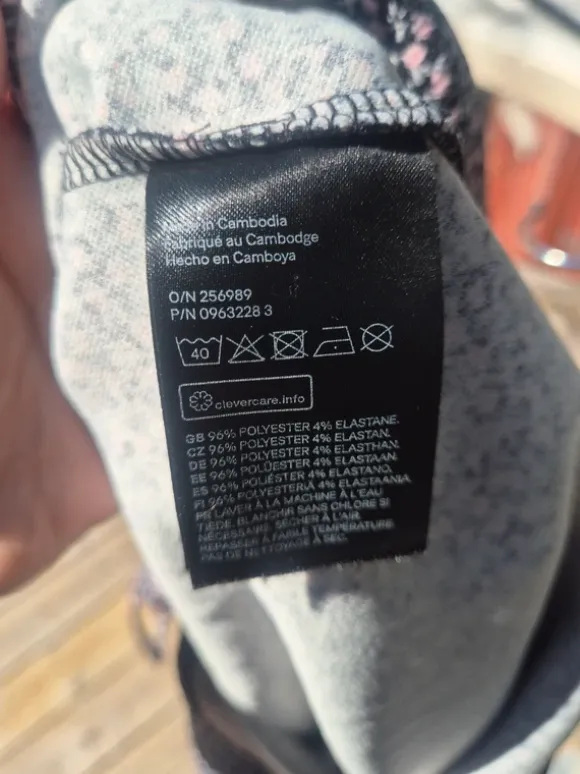 Blommig Midi- klänning H&M
