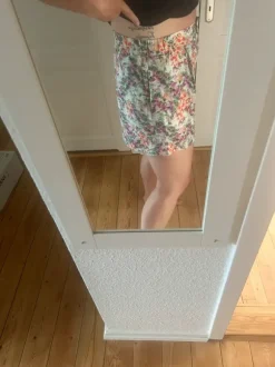 Blomstret shorts