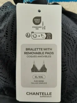 Blonde bralette fra Chantelle str. XL