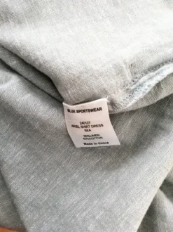 Blue Sportswear oversize tunika str. S - Lyseblå - brystmål 110 cm - ny