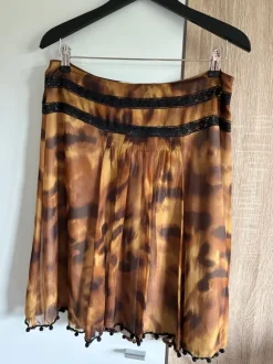 Blumarine premium brand skirt 100% silk jedwabna spódnica