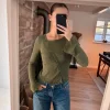 bluse i khaki