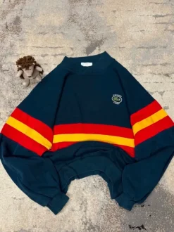 Bluza vintage męska Lacoste haft logo
