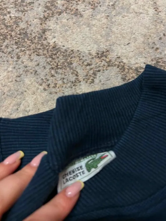 Bluza vintage męska Lacoste haft logo