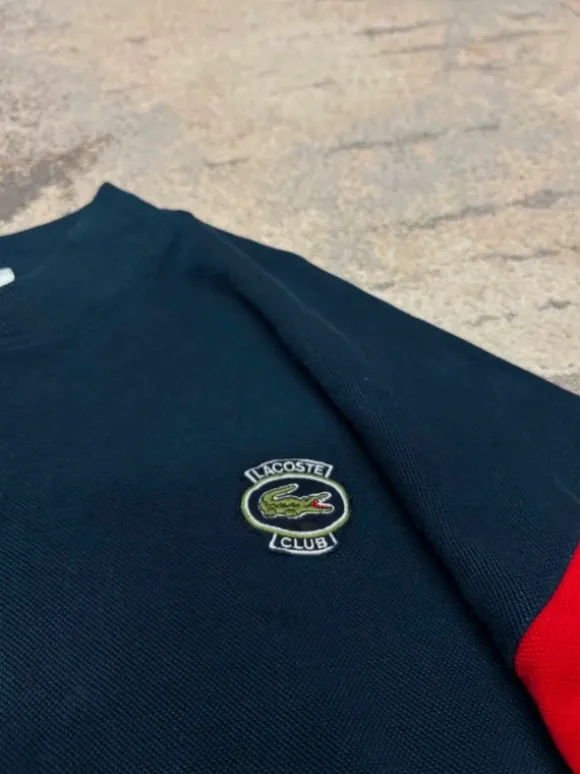 Bluza vintage męska Lacoste haft logo