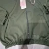 Bluza/bomberka damska zielona/khaki rozsuwana, z kapturem, rozmiar uniwersalny