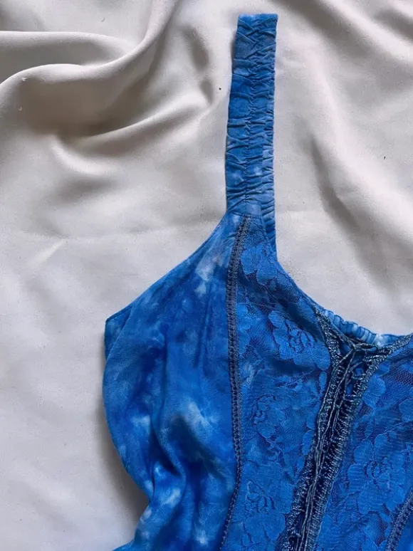 Bluzka true vintage coquette top 40 L fairy gorsetowy