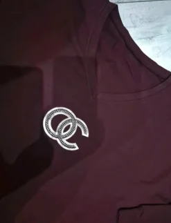 Bluzka z dekoltem Megi Collection, rozmiar na metce L/XL