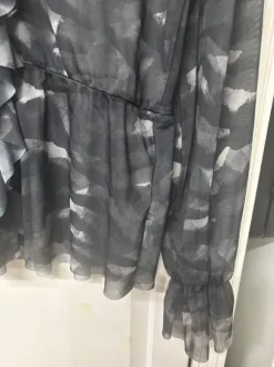 Bluzka z siateczki z nadrukiem River Island