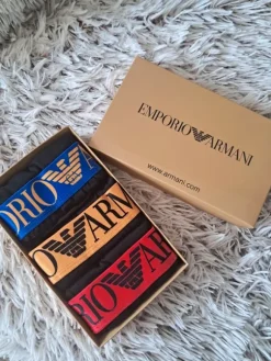Bokserki męskie 3 sztuki Emporio Armani